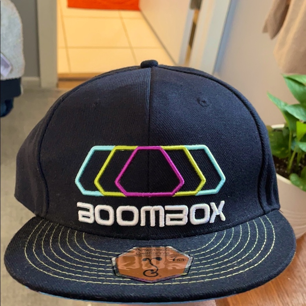 Grassroots California boombox  hat 7 5/8